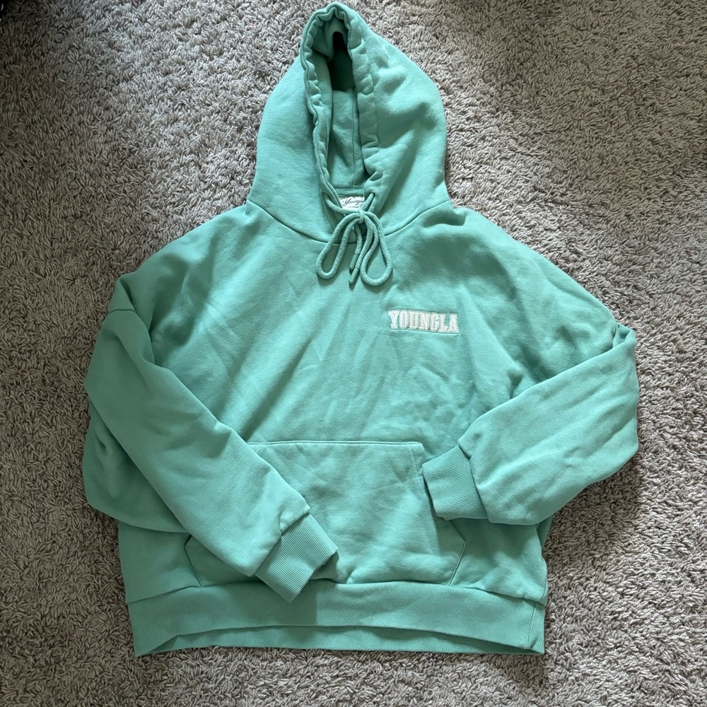 YOUNG LA W524 - TEDDY HOODIE